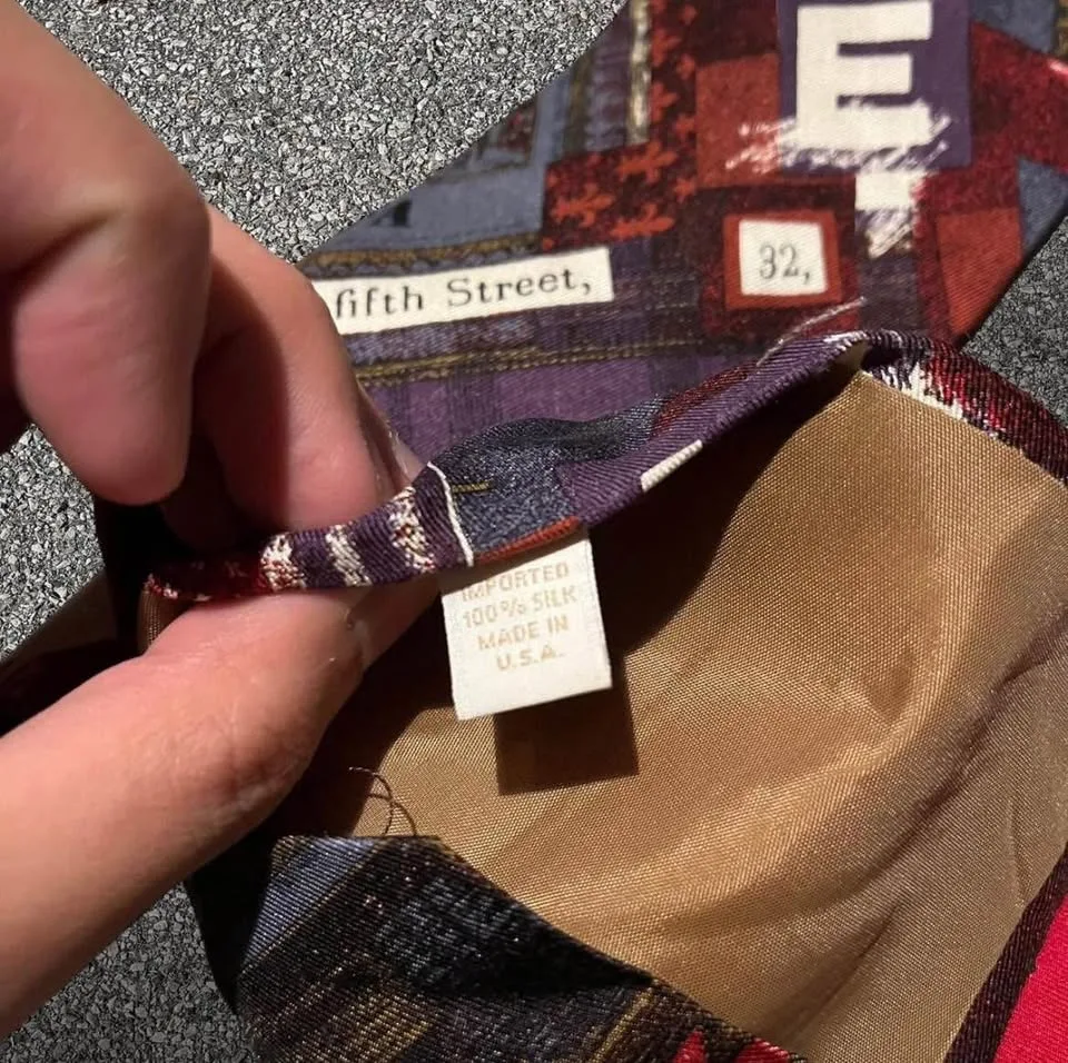 HANDMADE PERRY ELLIS TIE image indicator(2)