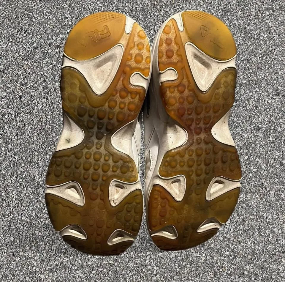 FILA Men's Ray Tracer Graphic Red White Blue Size 10 image indicator(6)