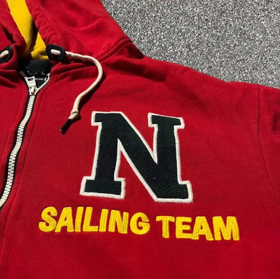 LIL YACHTY NAUTICA SAILING TEAM XL RED HOODIE image indicator(2)
