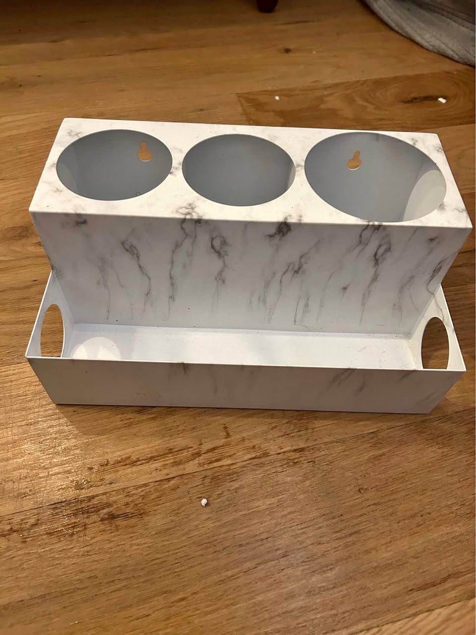 Marble Metal Hair Tool Organizer - MUST GO BY 10/31