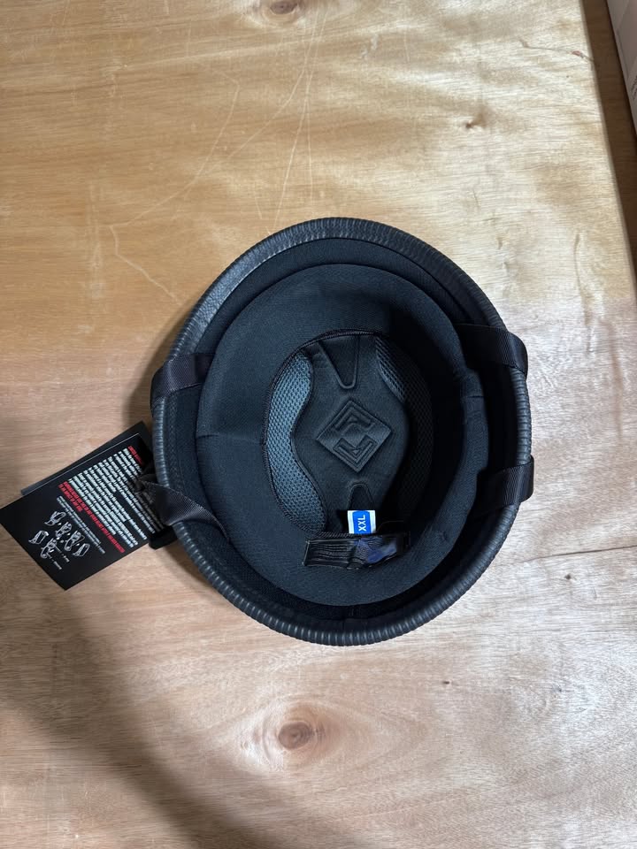 Micro DOT Mayhem German Style Motorcycle Helmet - photo 4
