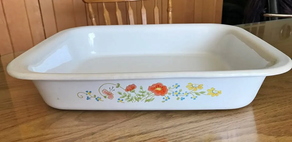 Corning Ware Wildflower Casserole 4L - Vintage thumbnail
