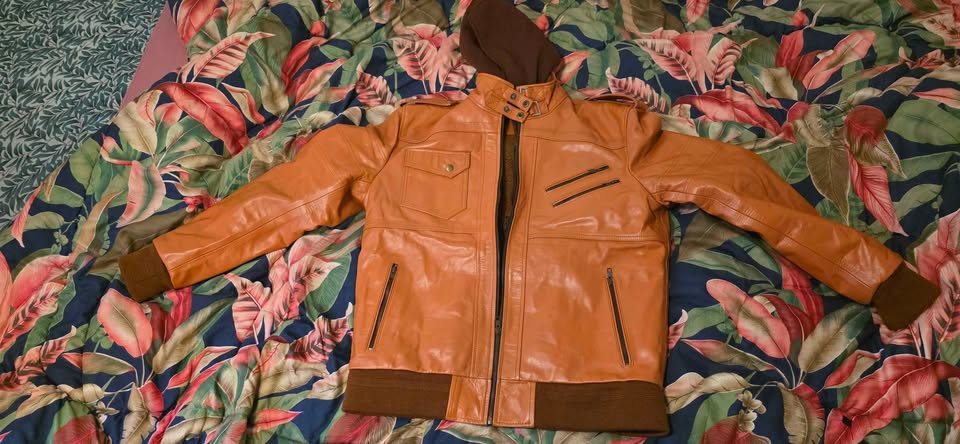 Custom Made ORIGINAL 100% Cow leather Jacket - photo 2
