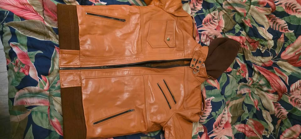 Custom Made ORIGINAL 100% Cow leather Jacket - photo 3