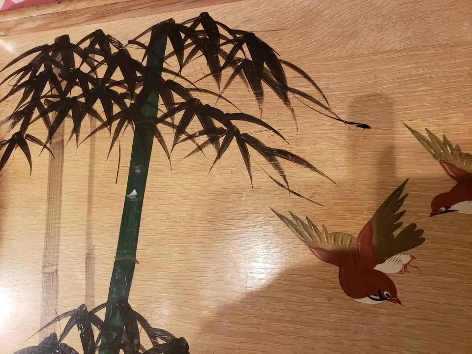 Japanese Birds Serving Tray image indicator(2)