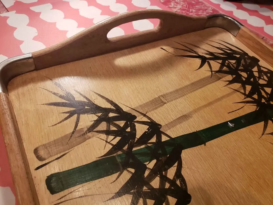 Japanese Birds Serving Tray image indicator(4)