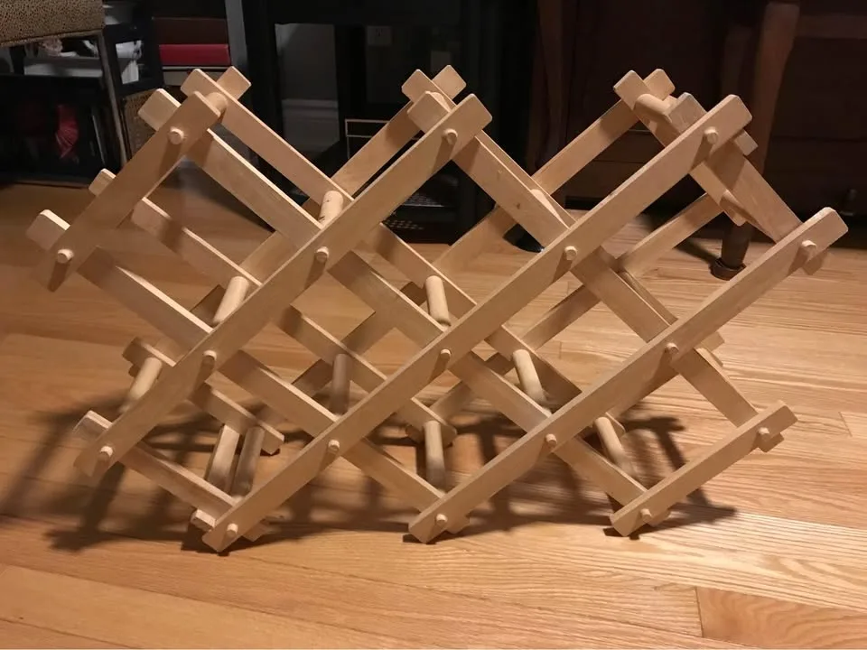 Wood Wine Rack image indicator(4)