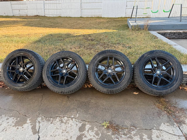 Winter tires with rims