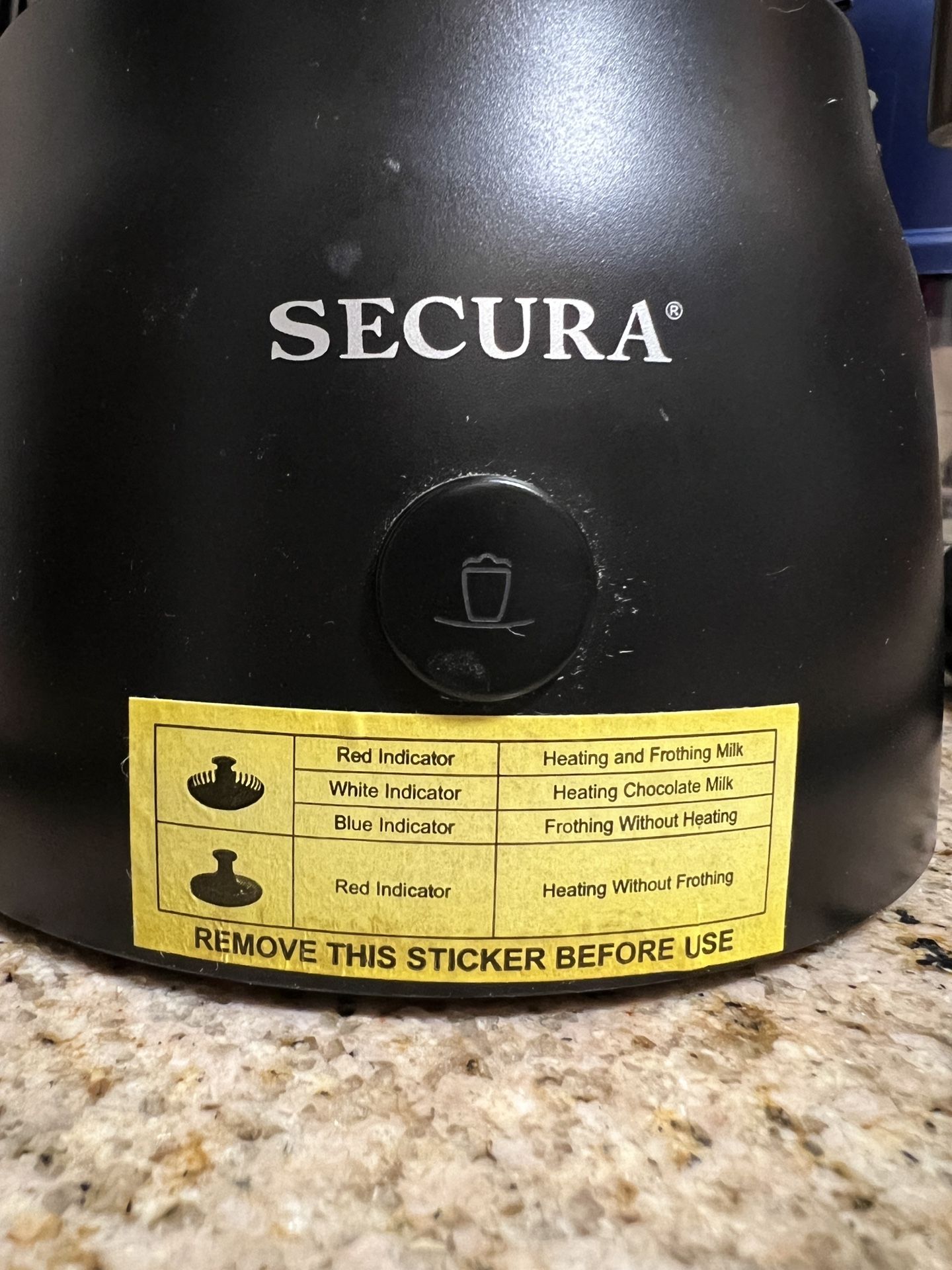 Secura 17oz Electric Milk Frother and Steamer - photo 2