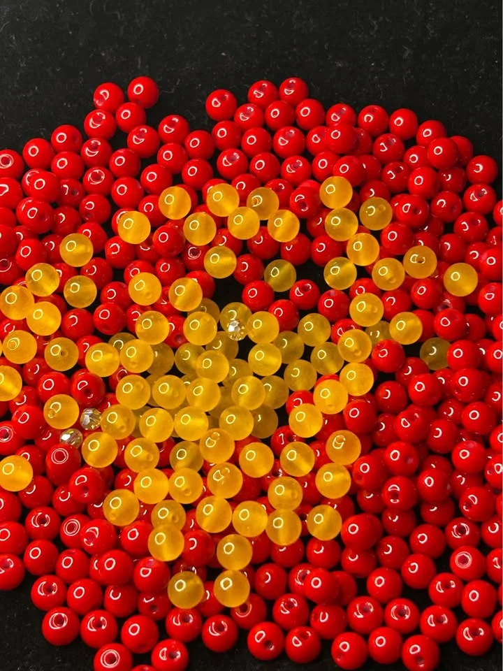 Glass beads image indicator(8)