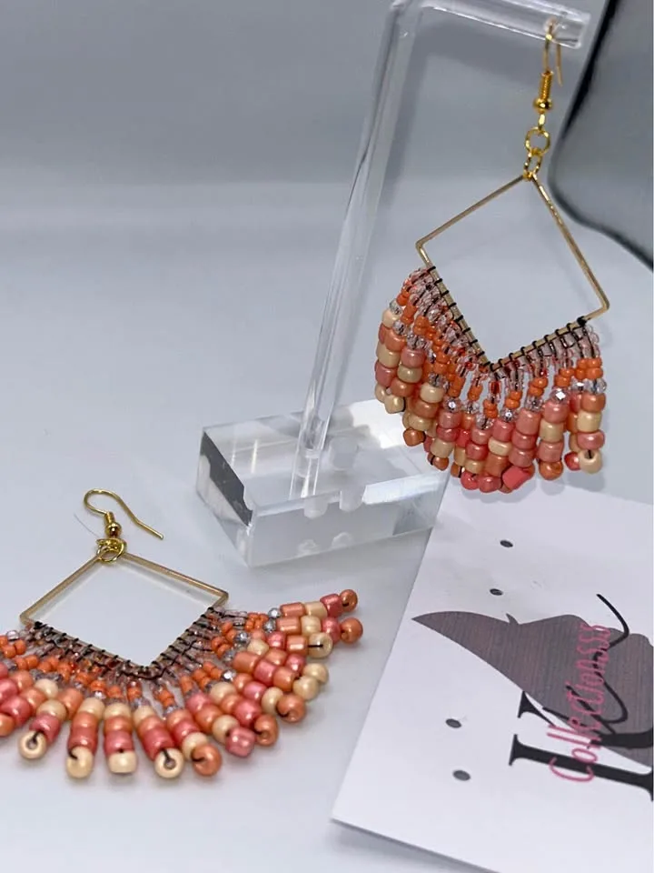 Halloween fringe earring image indicator(4)