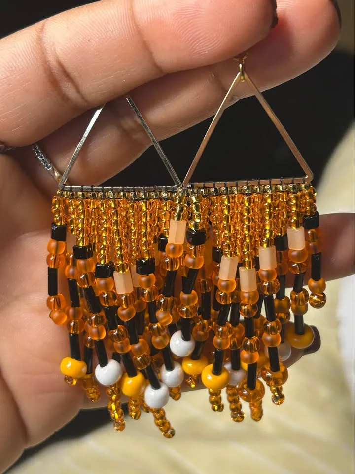 Halloween fringe earring image indicator(9)