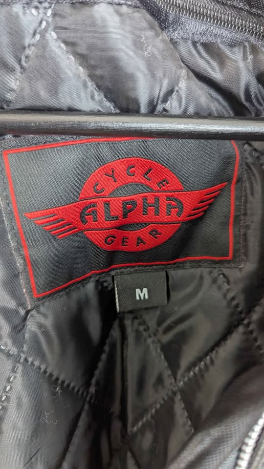 Motorcycle leather jacket (M) - photo 5