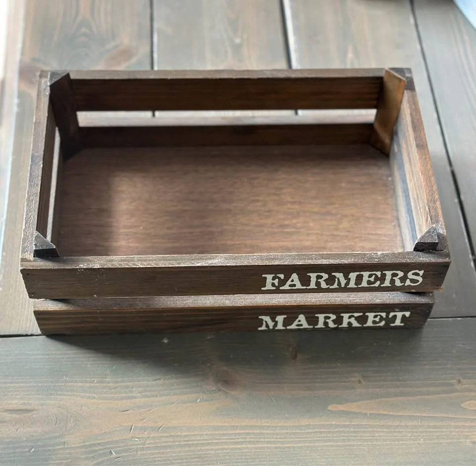 Decorative Wooden basket image indicator(2)