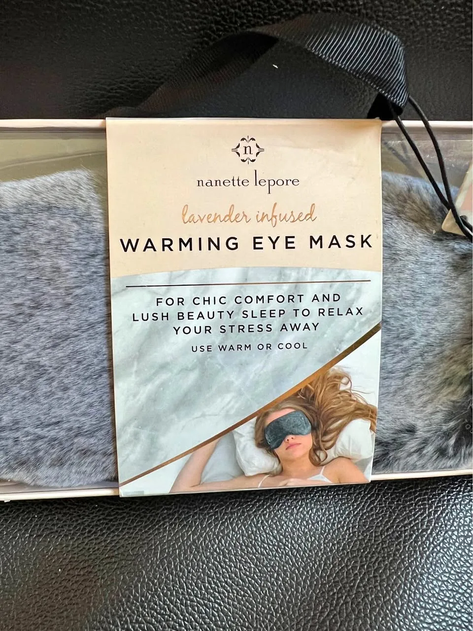 Nanette Lepore lavender-infused warming eye mask massager thumbnail
