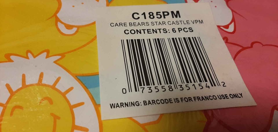 1 pack of 6 Care bears star castle placemats - photo 2