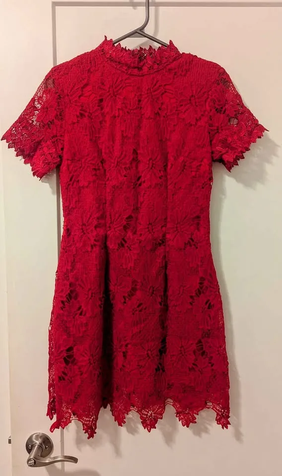 Red Lace Dress thumbnail
