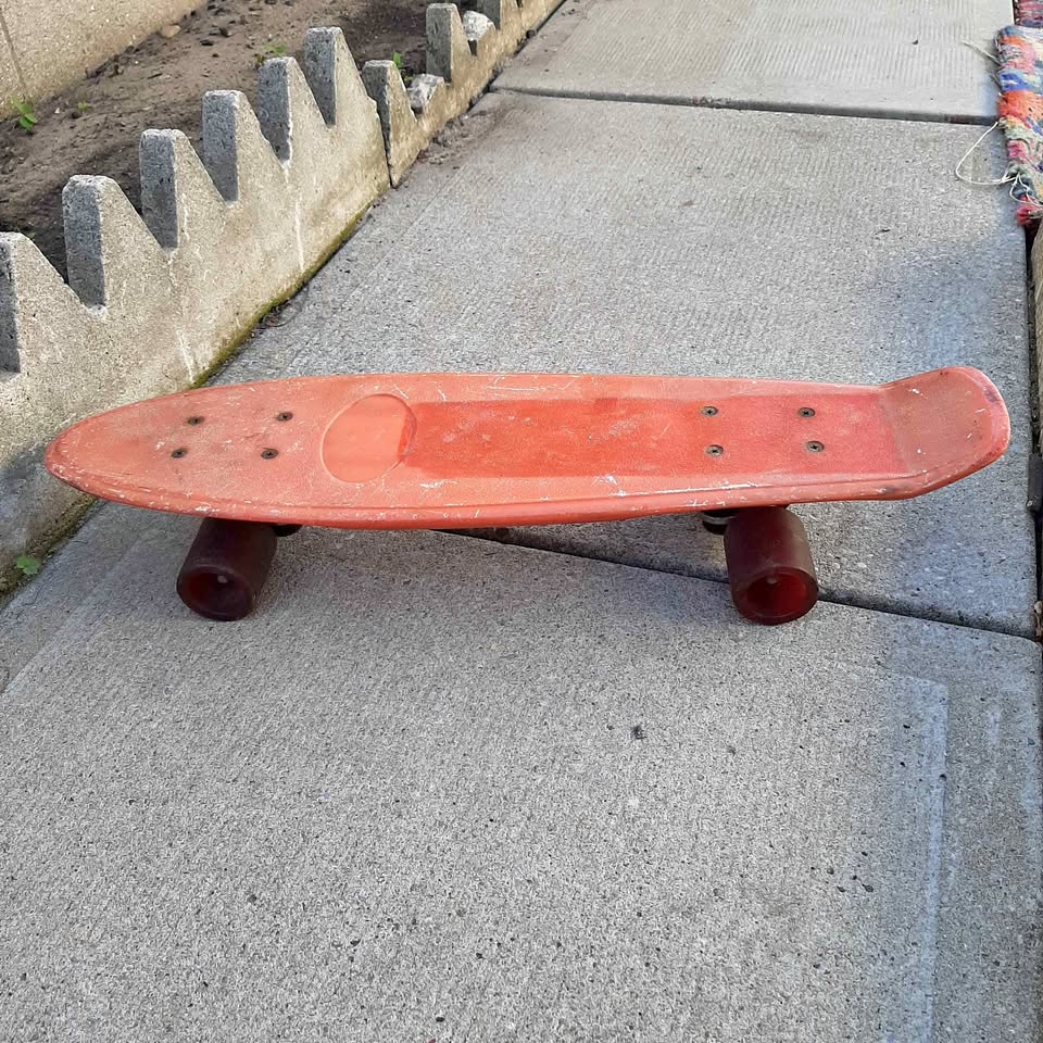 Vintage late 70s early 80s faded Ted Skateboard