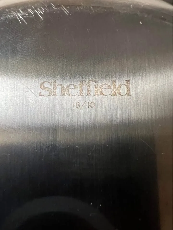 Sheffield Serving Tray 14.5”x 10" Octagonal Platter Italy image indicator(4)