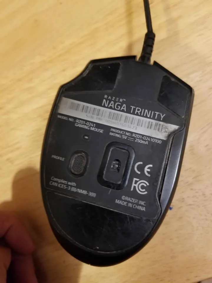 Razer Naga Trinity Mouse (not 100%) image indicator(2)
