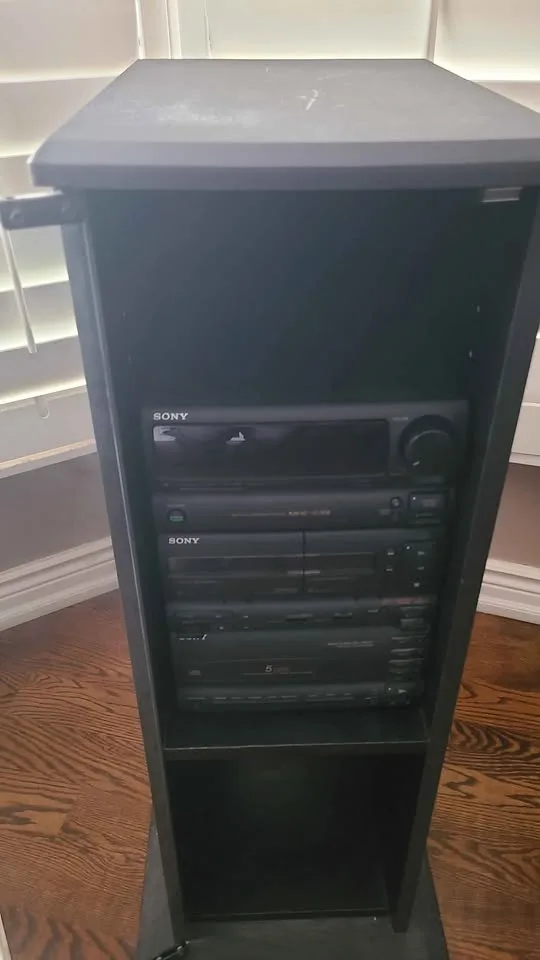 Stereo Shelving Cabinet with Optional Sony Receiver image indicator(4)