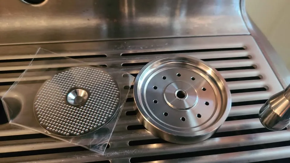 Breville Dual Boiler Shower Screen and Steel Dispersion Plate image indicator(2)