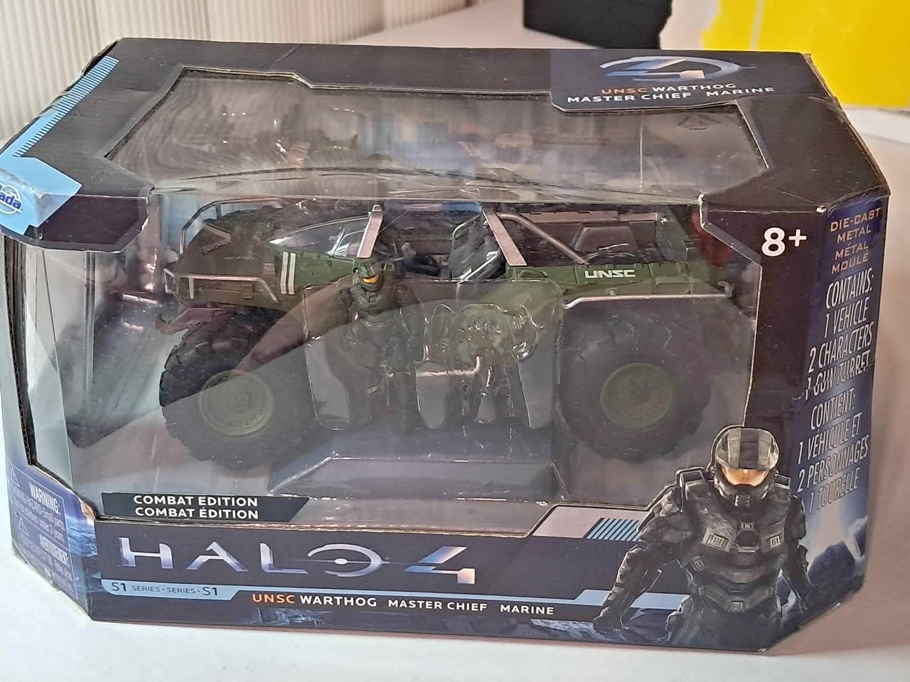 Jada Toys Halo 4 UNSC WARTHOG Collector's Edition