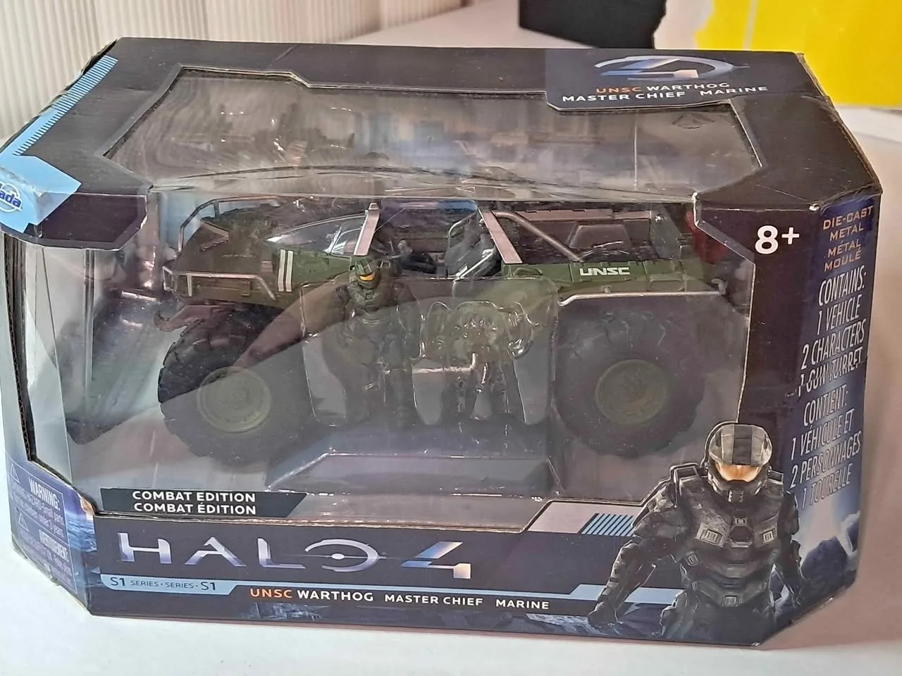 Jada Toys Halo 4 UNSC WARTHOG Collector's Edition thumbnail
