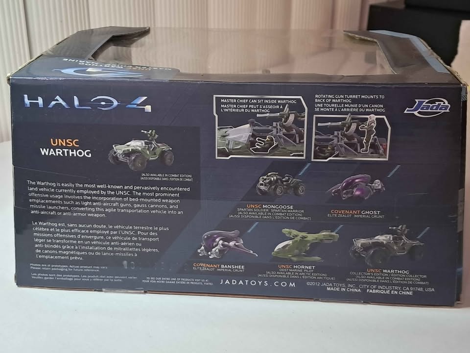Jada Toys Halo 4 UNSC WARTHOG Collector's Edition - photo 3