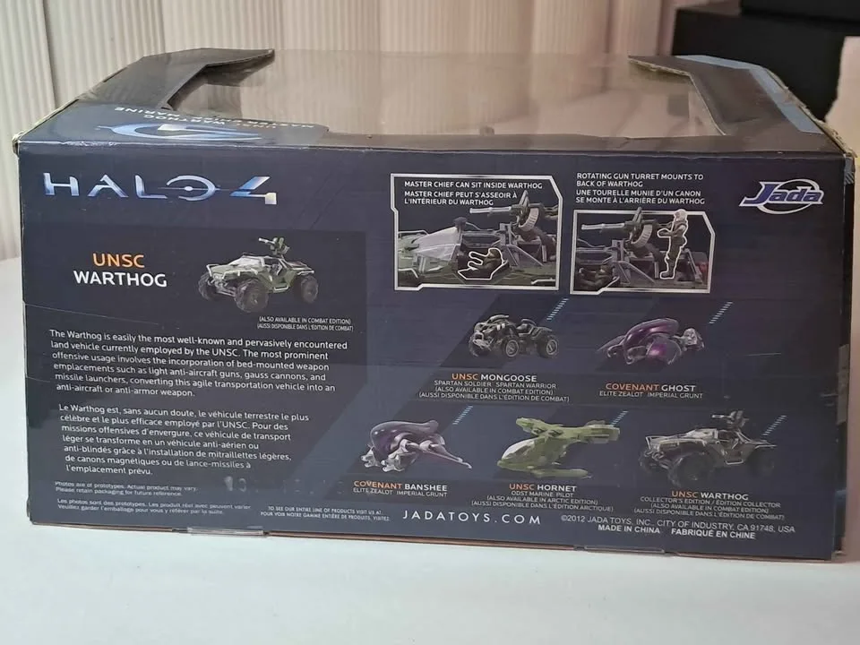 Jada Toys Halo 4 UNSC WARTHOG Collector's Edition image indicator(3)
