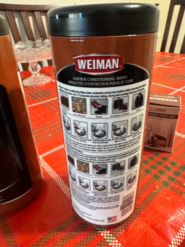 Weiman Leather Honey Leather Conditioner Wipes - photo 2