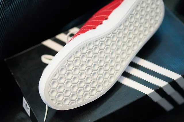 ** NEVER WORN** Size 8 US Red Adidas Canvas Skate Shoe image indicator(3)