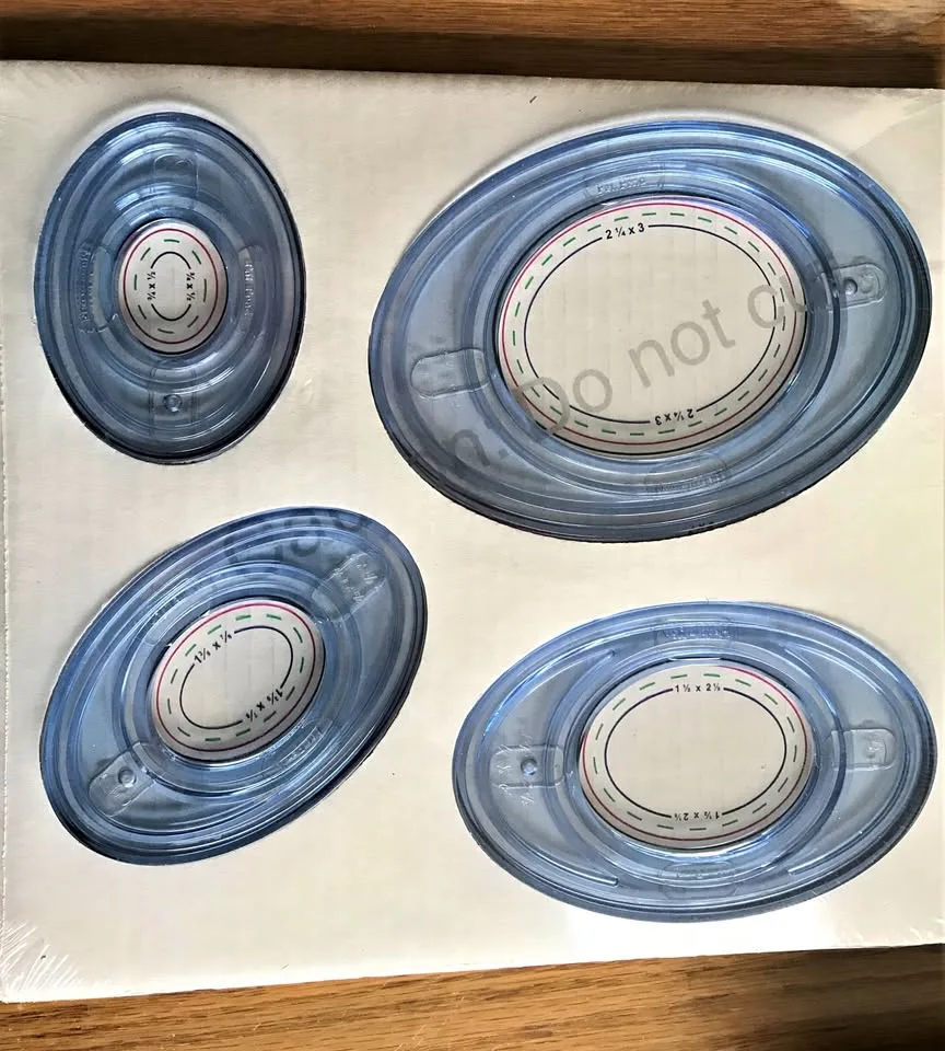 Oval Cutting Templates For Scrapbooking - Creative Memories thumbnail