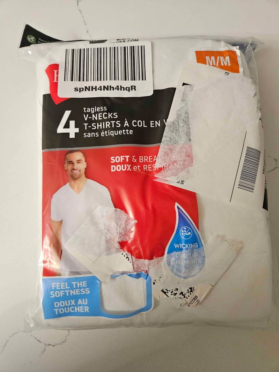 Hanes V neck undershirt