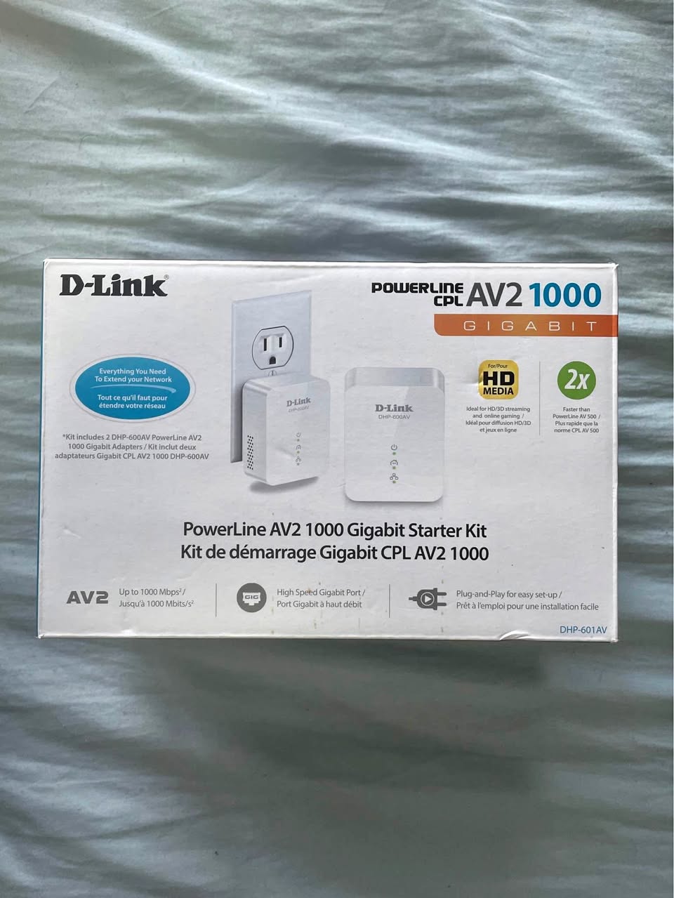 D-Link PowerLine AV2 1000 Gigabit Starter Kit