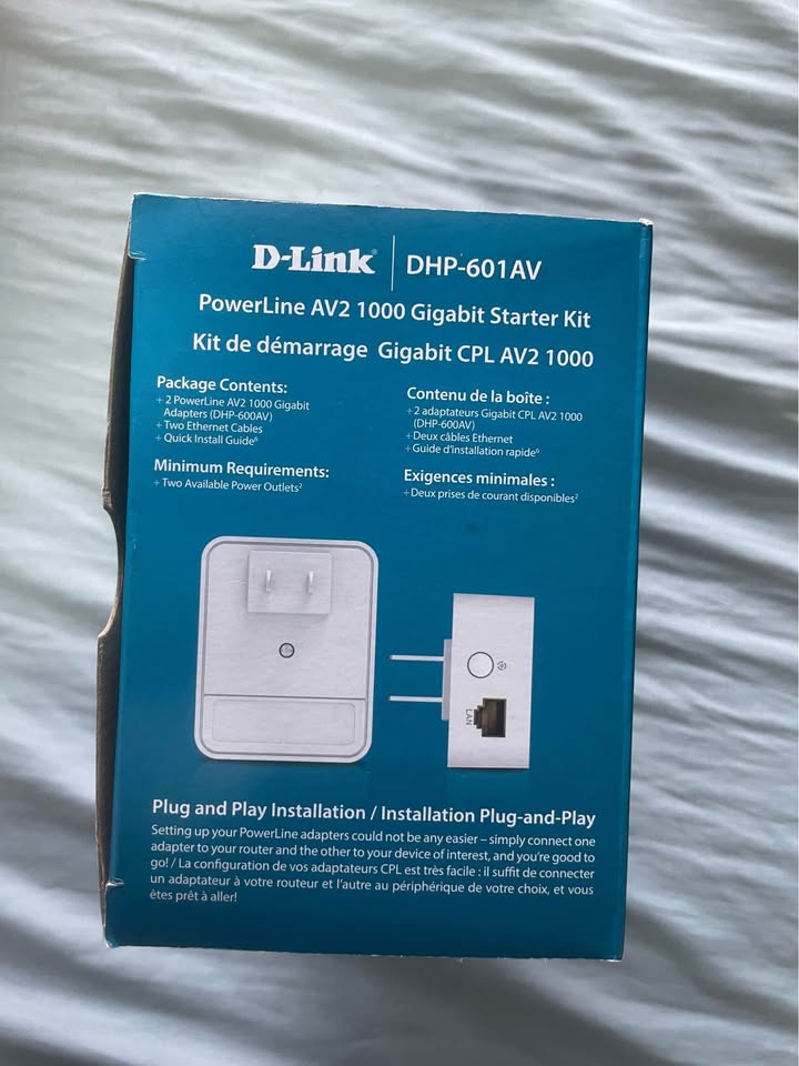 D-Link PowerLine AV2 1000 Gigabit Starter Kit - photo 3