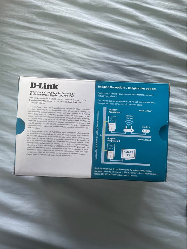 D-Link PowerLine AV2 1000 Gigabit Starter Kit - photo 4