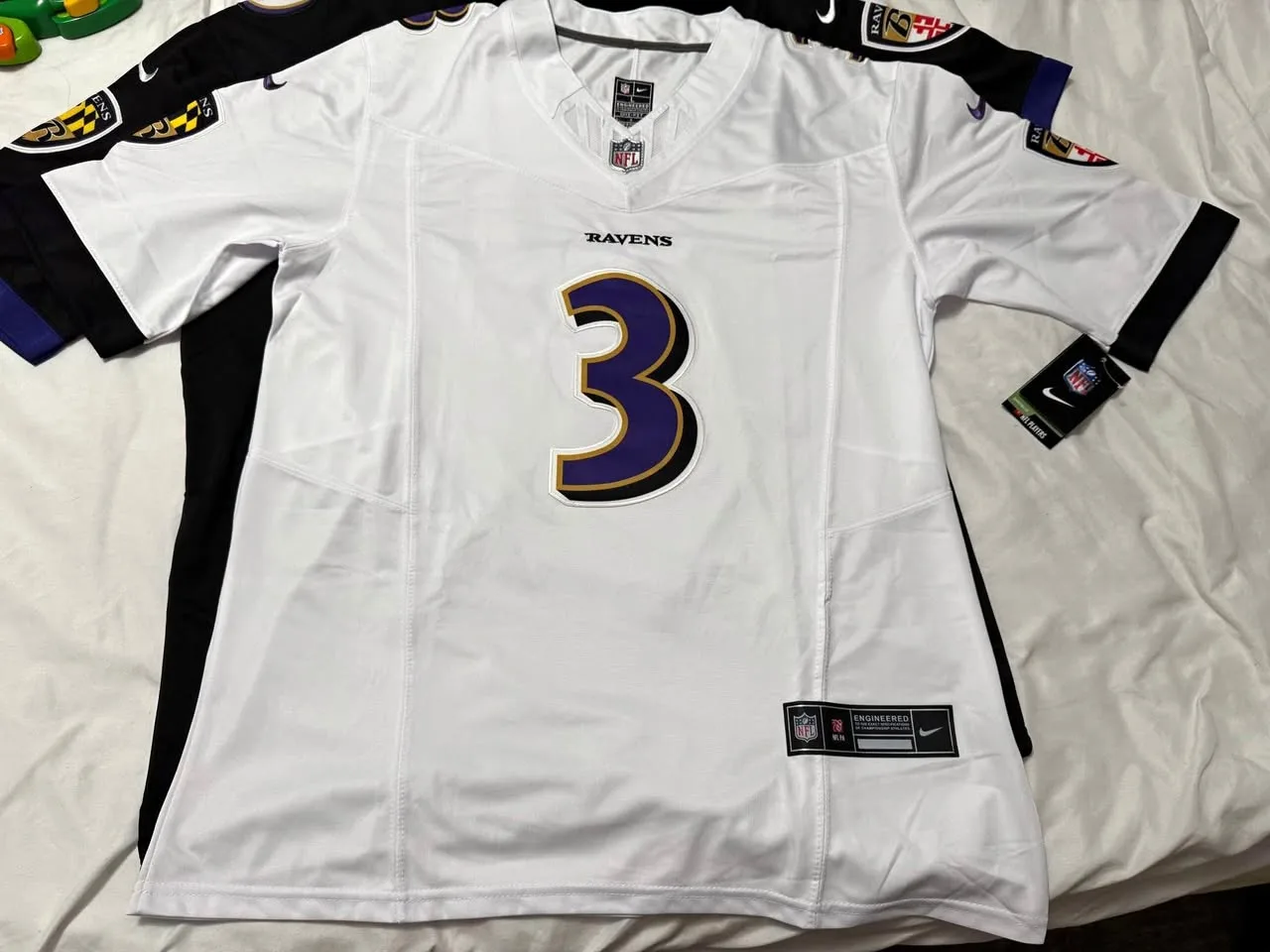 Baltimore Ravens | Odell Beckham Jr Nike NFL Jersey | Size L thumbnail