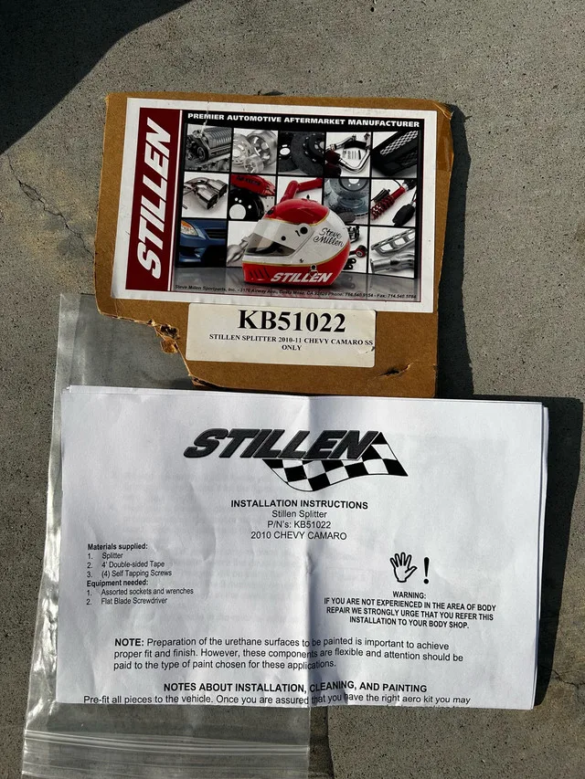 2010-2013 Camaro SS front splitter image indicator(6)