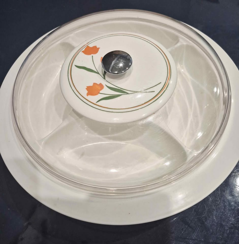 Round Serving Dish With Lid - photo 3