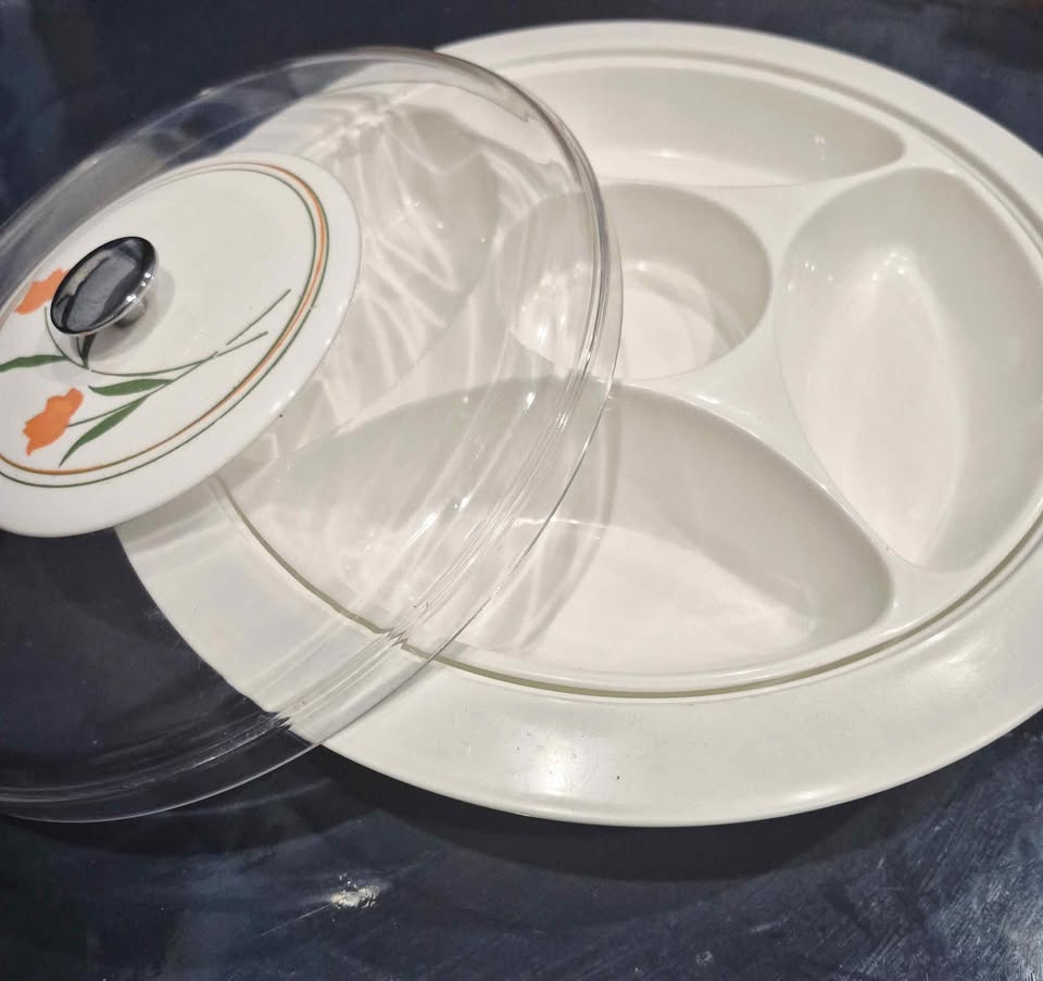 Round Serving Dish With Lid - photo 4