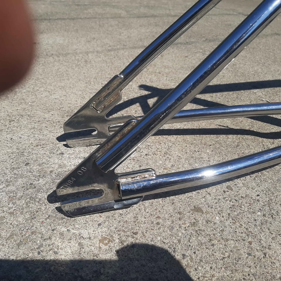 Vintage 1985 Supercycle Astrocat Chrome Frame & Fork - photo 2