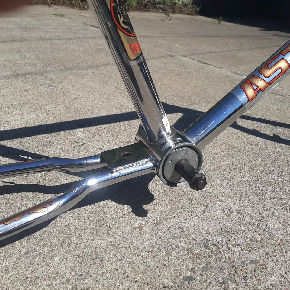 Vintage 1985 Supercycle Astrocat Chrome Frame & Fork - photo 3