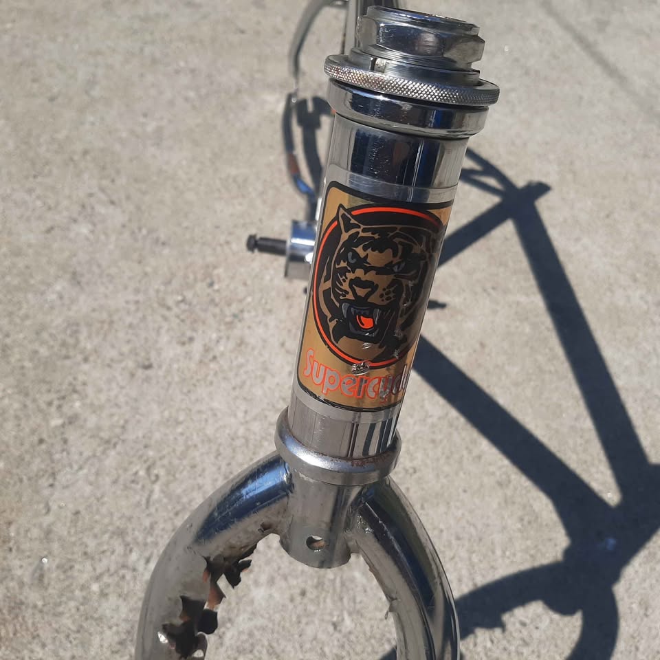 Vintage 1985 Supercycle Astrocat Chrome Frame & Fork - photo 5