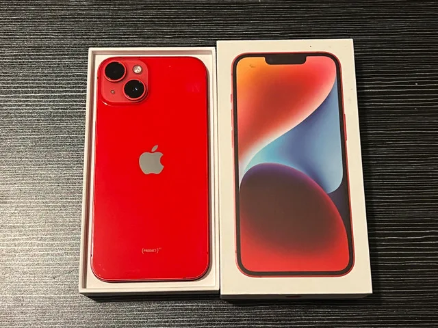 iPhone 14 (Product Red) | 128GB | Unlocked | Excellent Condition image indicator(2)
