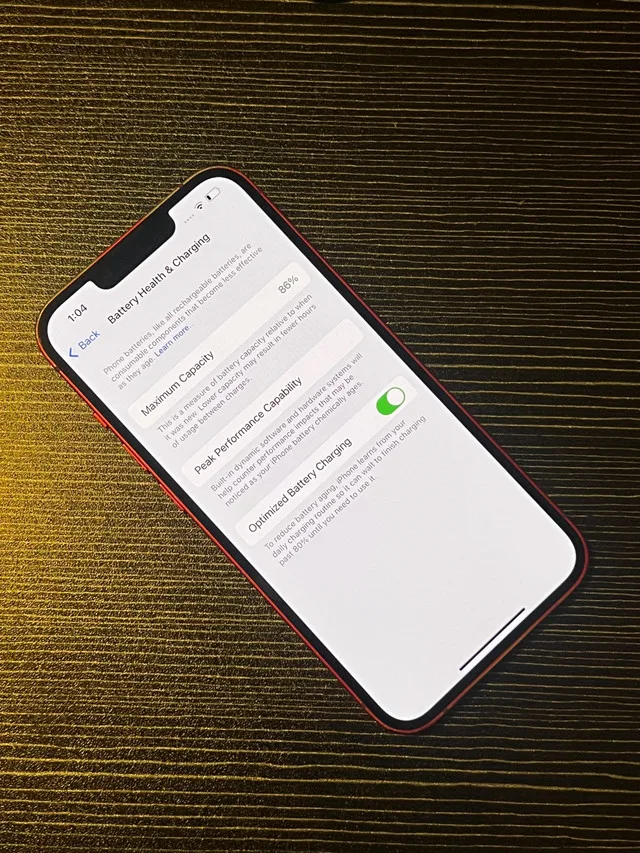 iPhone 14 (Product Red) | 128GB | Unlocked | Excellent Condition image indicator(4)