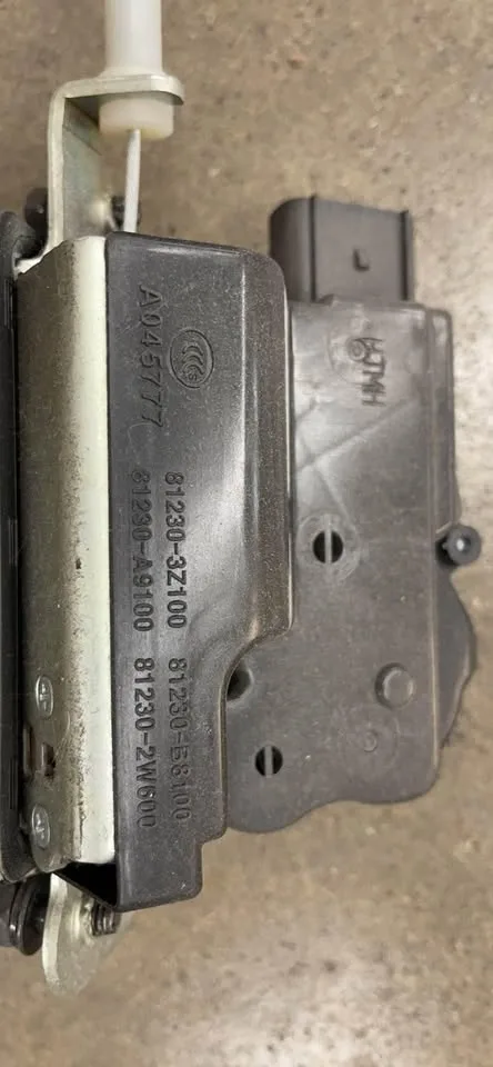 Hyundai Santa Fe & Kia sorrento tailgate lock image indicator(2)