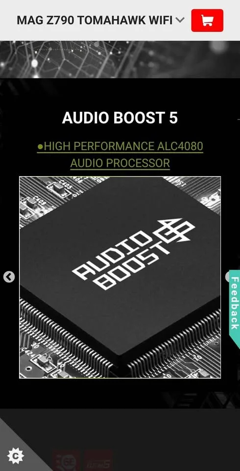 MSI MAG Z790 TOMAHAWK WIFI INTEL MOTHERBOARD (NEW) image indicator(7)