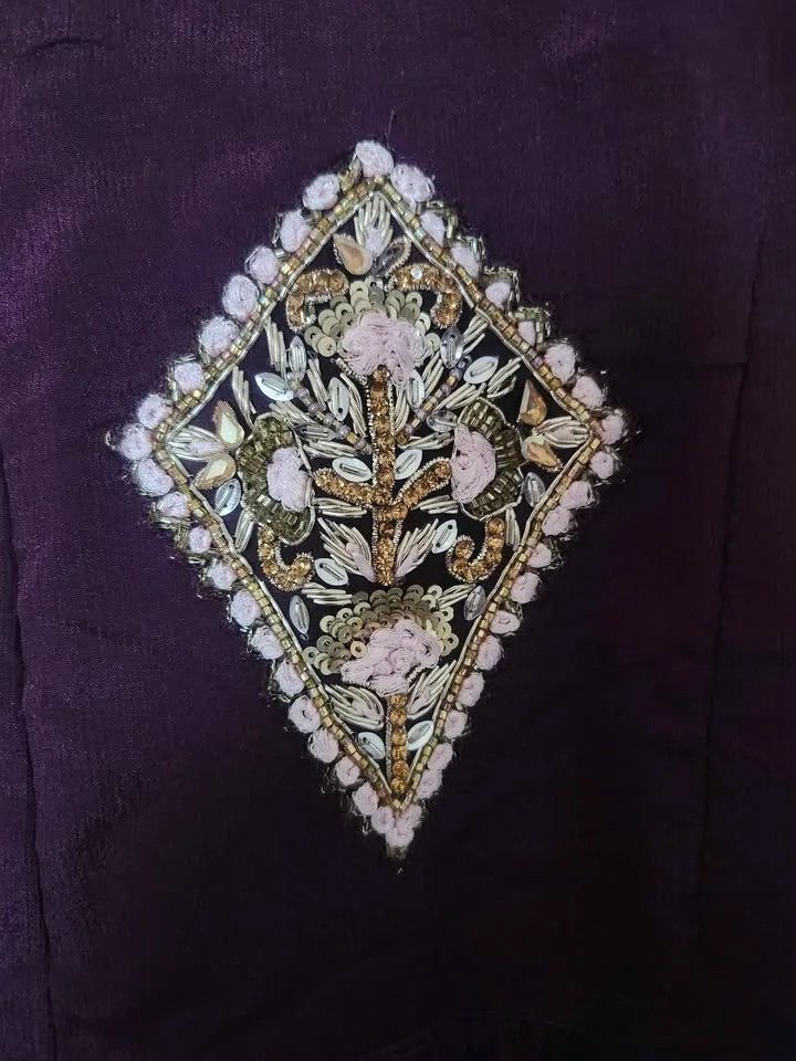 ✨ Girls’ Purple & Pink Party Dress –Size 6-8 - $10! ✨ image indicator(3)