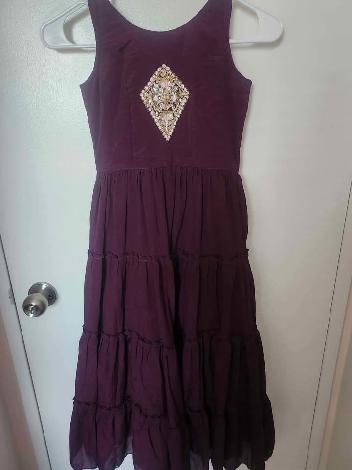 ✨ Girls’ Purple & Pink Party Dress –Size 6-8 - $10! ✨ - photo 4
